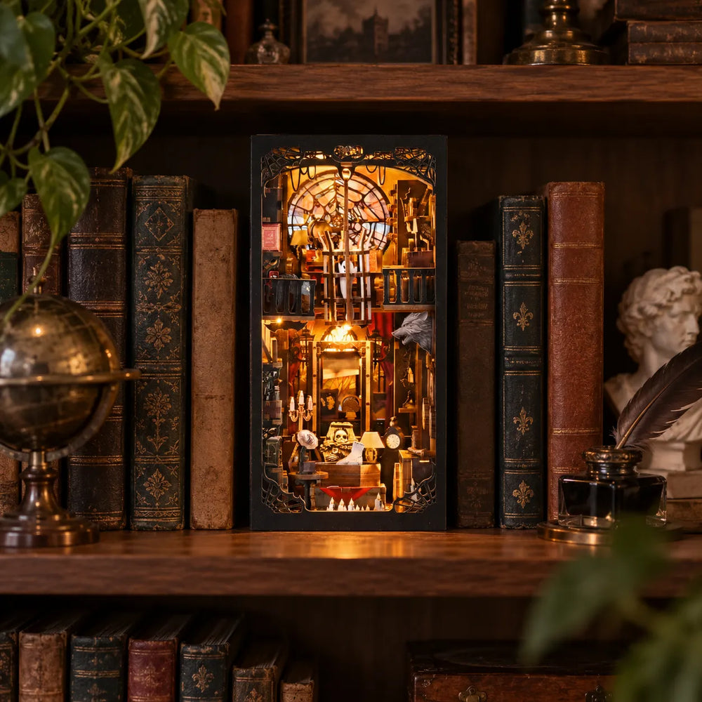 Mysterious Family Study — The Dark Family DIY Book Nook Kit