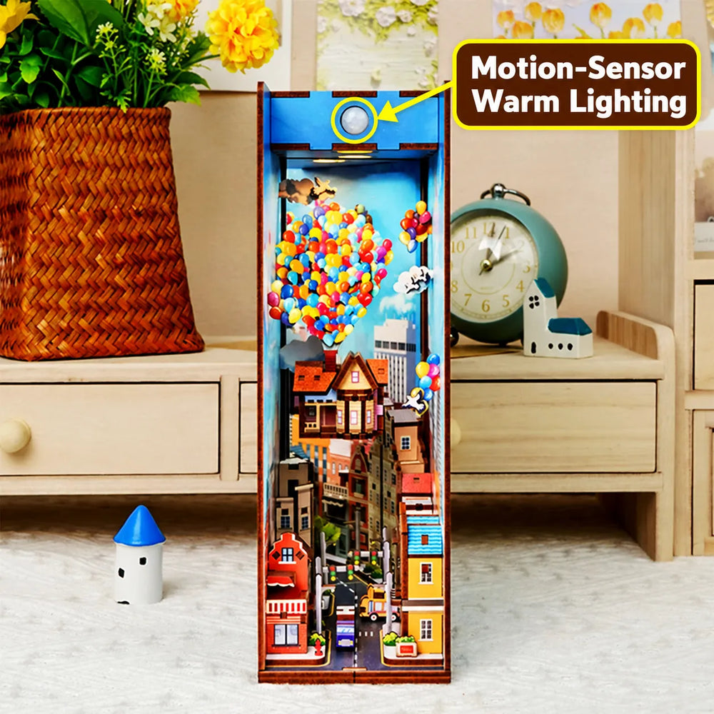 Motion-Sensor Ambient Lighting — Travel with The Wind DIY Book Nook Kit