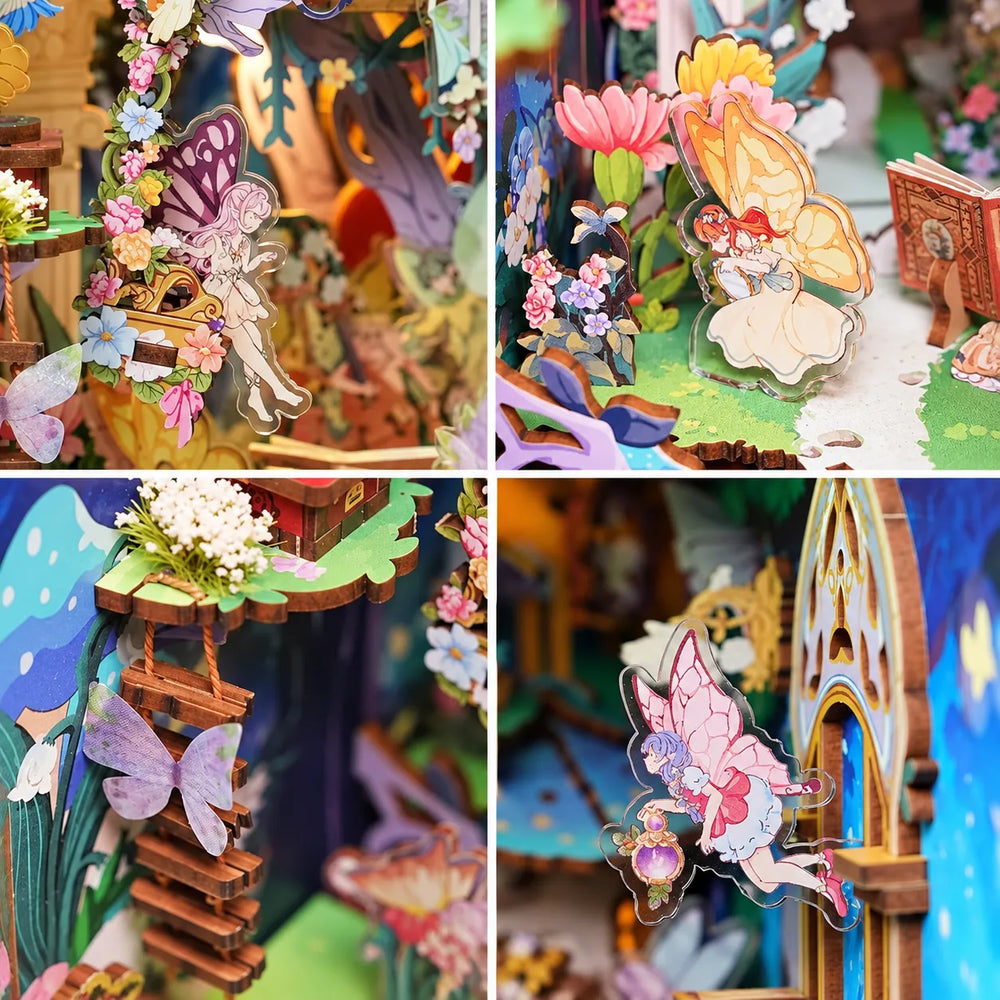 Blooming Fairy Garden — A Midsummer Night's Dream DIY Book Nook Kit