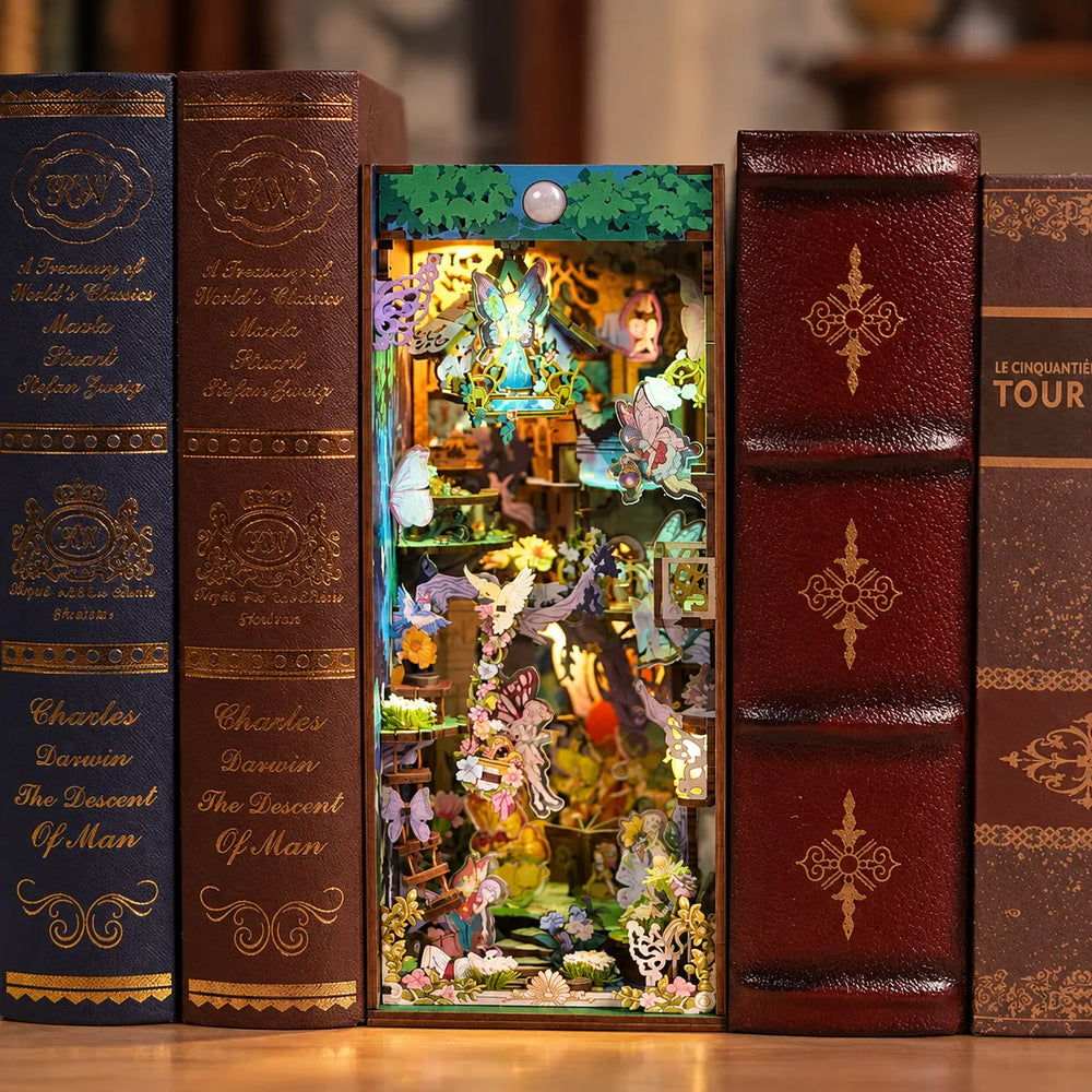 A Fairyland Between Your Books — A Midsummer Night's Dream DIY Book Nook Kit