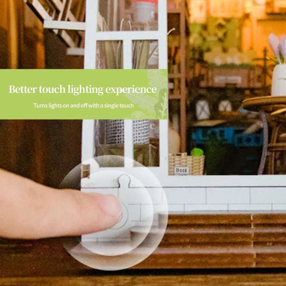 Garden House DIY Book Nook Kit - Your Own Secret Garden - ROCOXIA