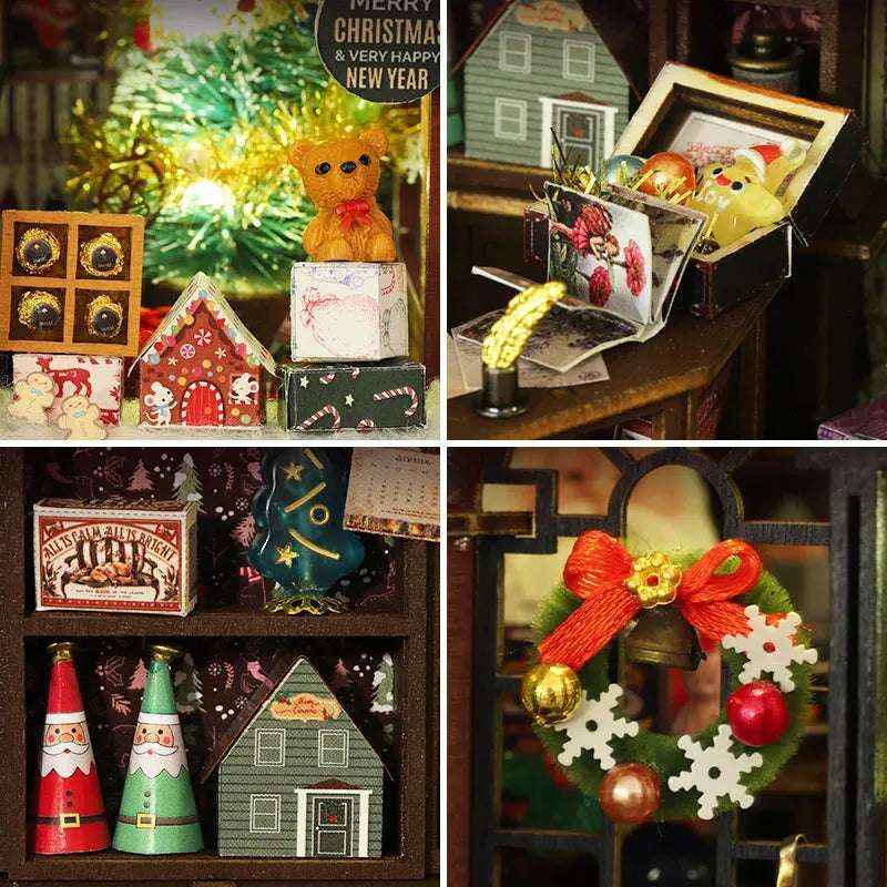 Rocoxia Christmas Wonderland DIY Miniature Dollhouse Kit - Rocoxia