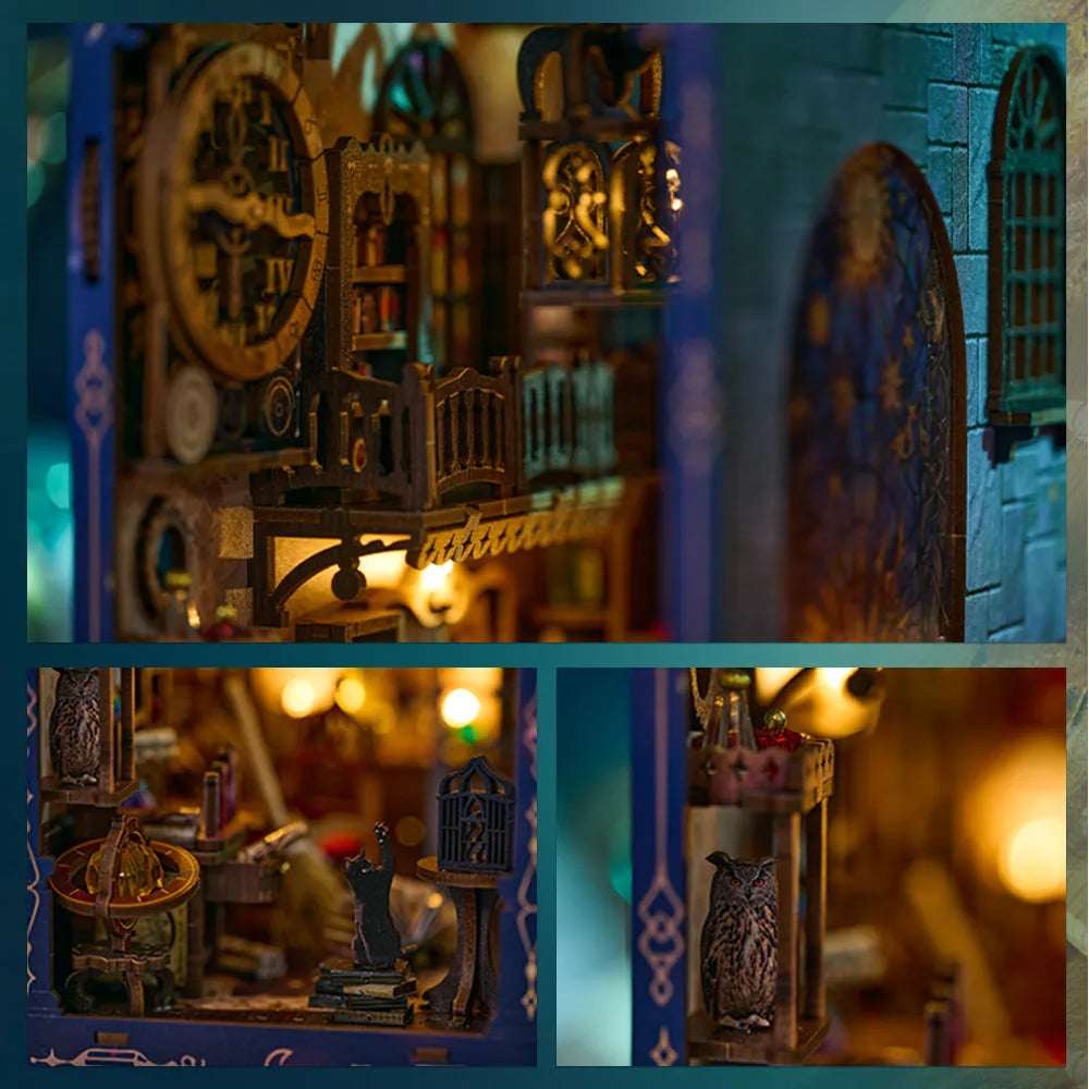 Magic Research Society DIY Book Nook Kit - Unveil the old magic - ROCOXIA