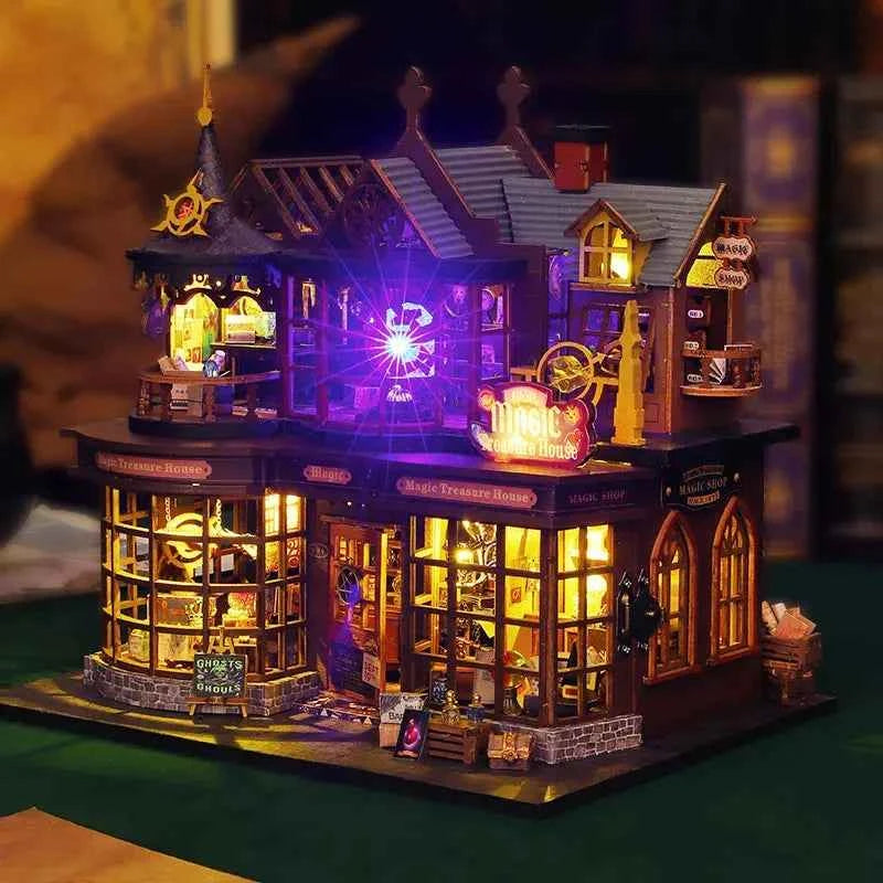 Rocoxia Magic Treasure House DIY Miniature Dollhouse Kit - ROCOXIA