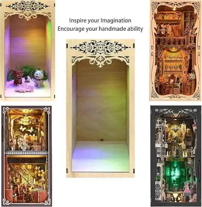 Blank Diorama Kit with LED Light and Dust Cover - ROCOXIA