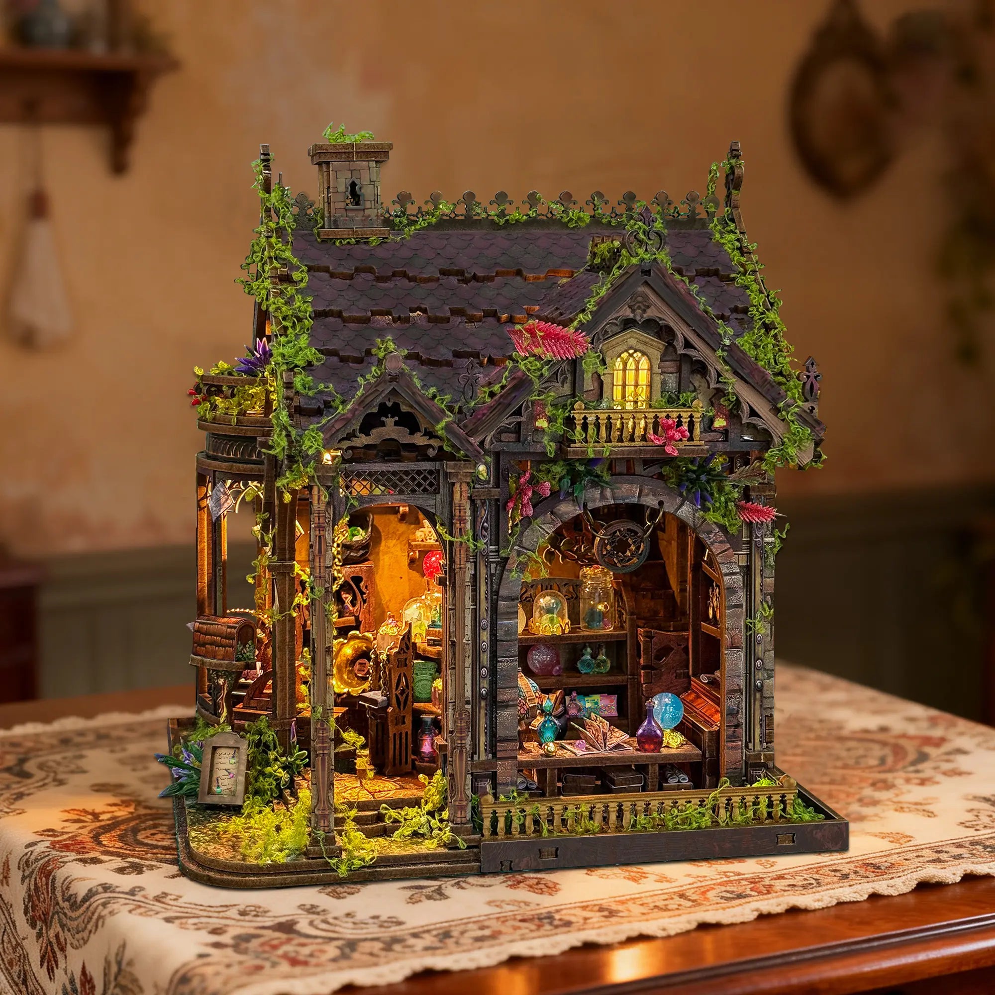 Myriad Realms Club DIY Mini House Kit l DIY Miniature Kit