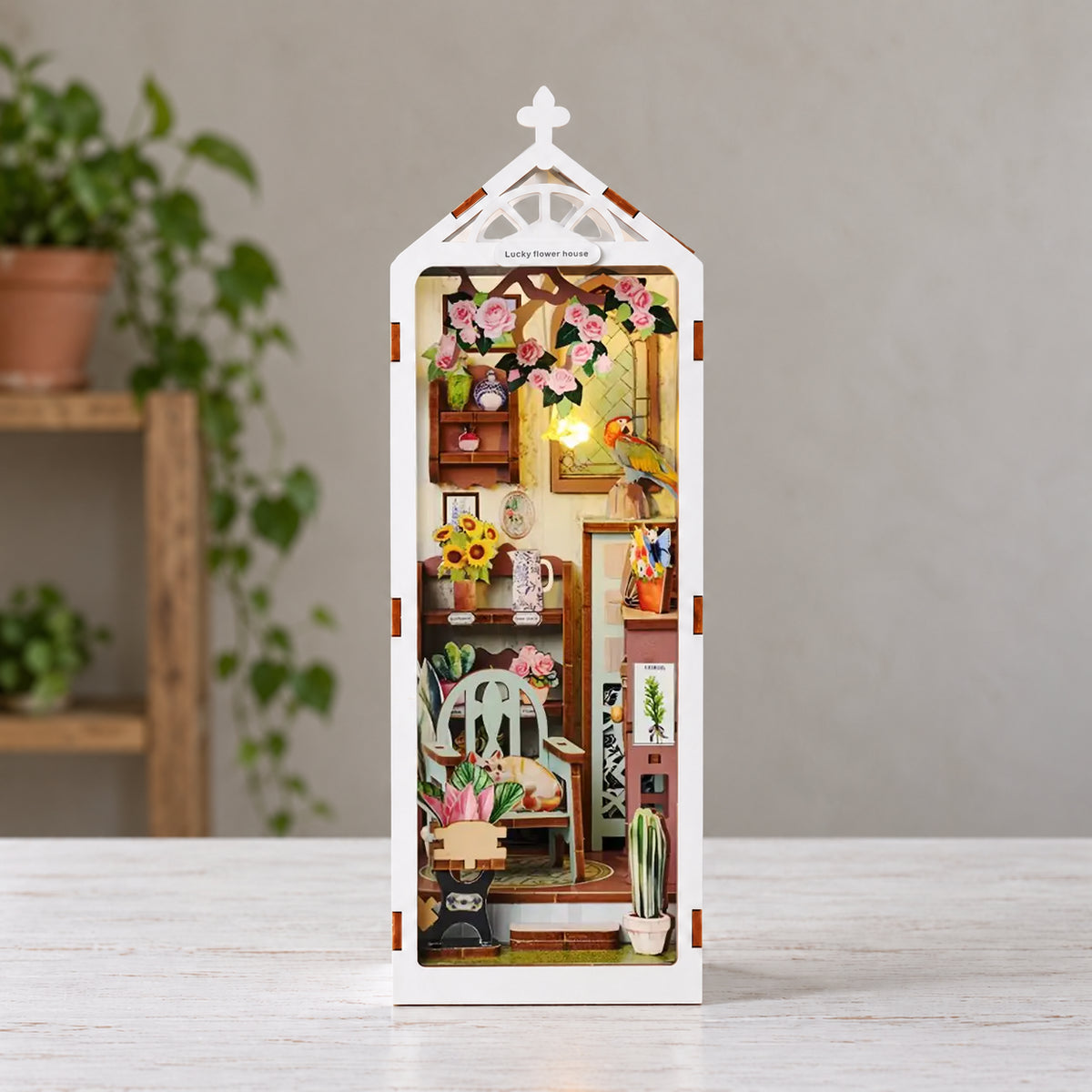 Romantic Garden DIY Book Nook Kit