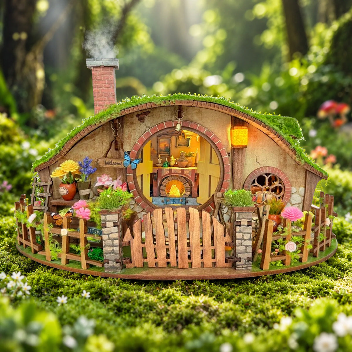 The Magic Ring House DIY Mini House Kit l DIY Miniature Kit