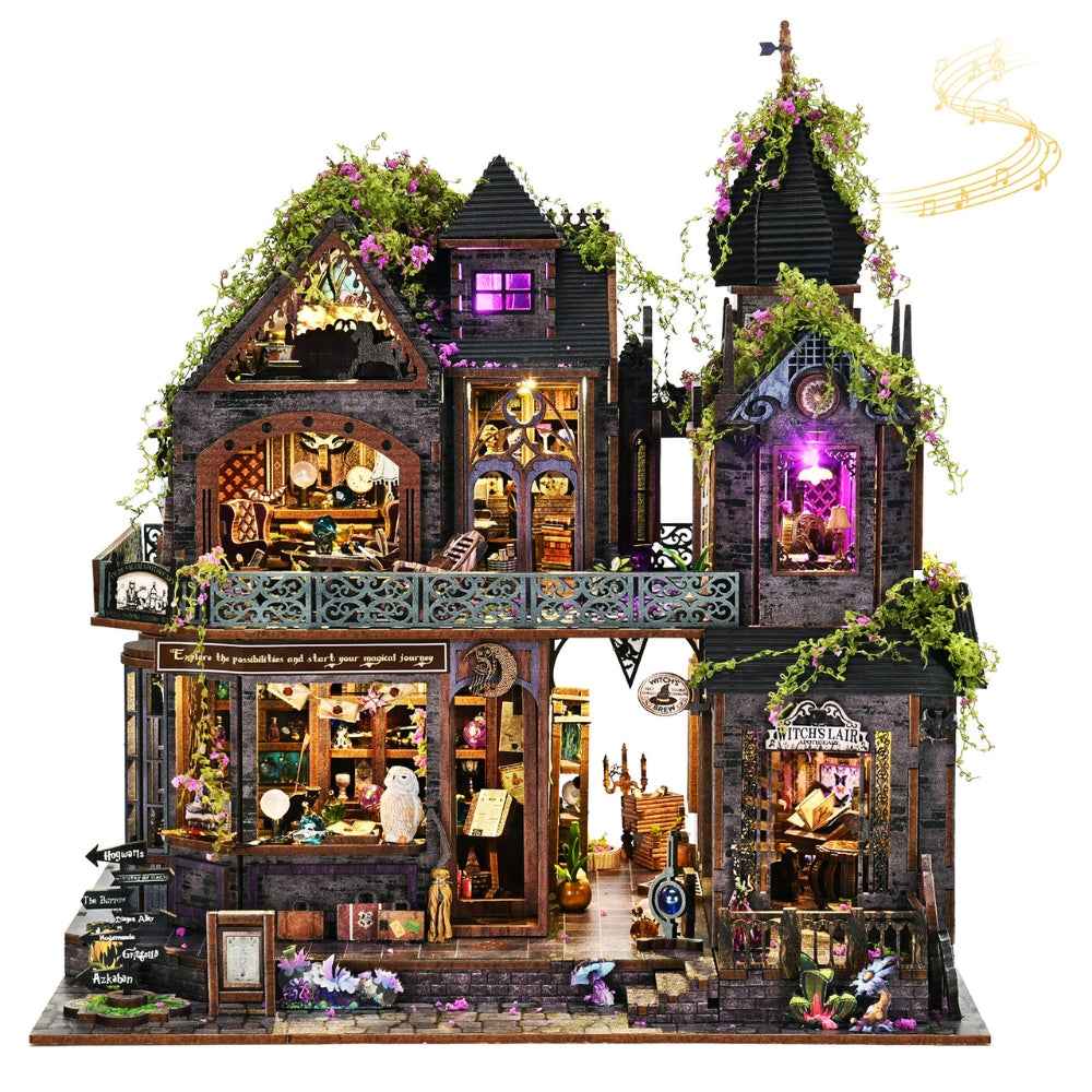 Magic Castle DIY Mini House Kit l DIY Miniature Kit