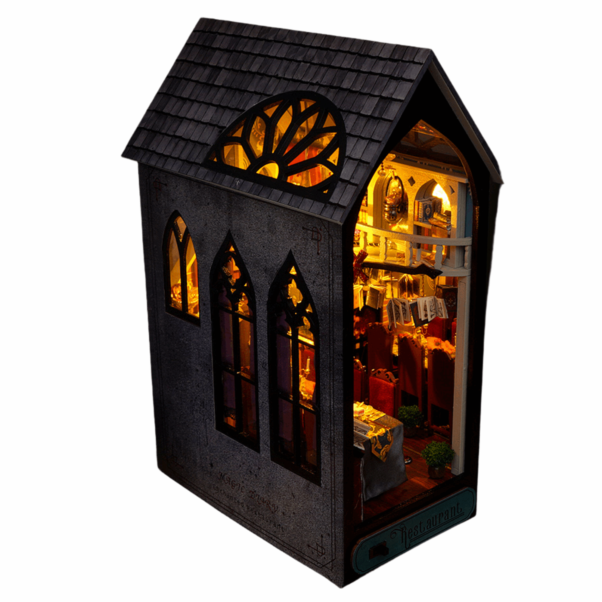 Magic Restaurant DIY Book Nook Kit - ROCOXIA