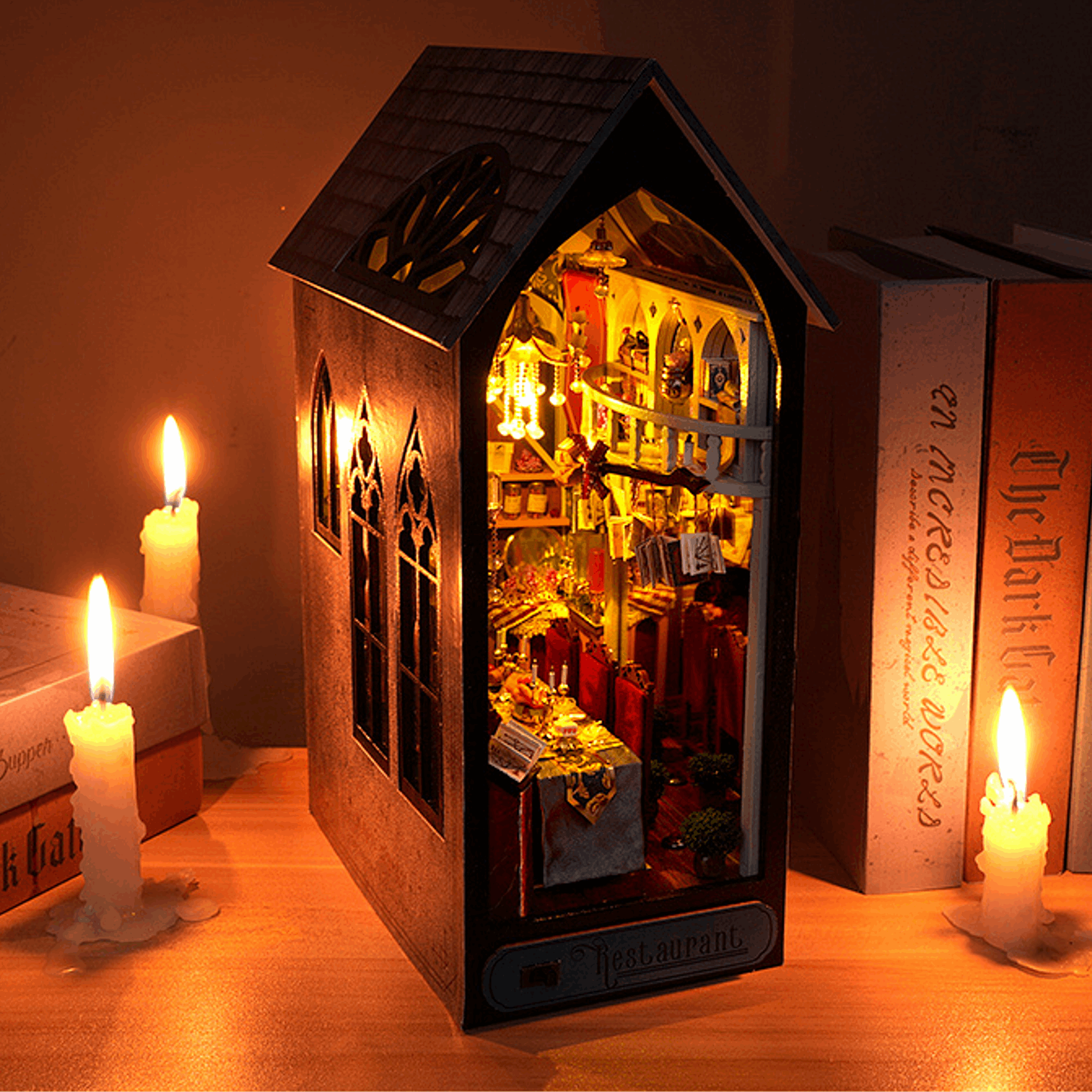 Magic Restaurant DIY Book Nook Kit - ROCOXIA