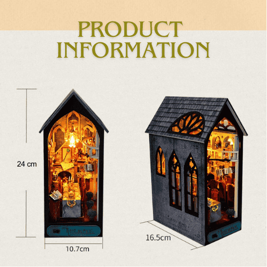 Rocoxia Magic Restaurant DIY Book Nook Kit - Rocoxia