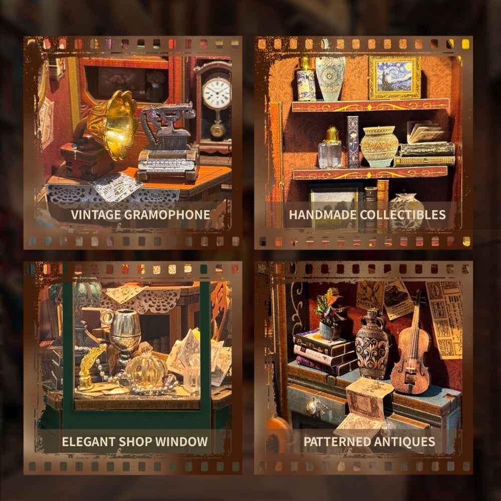 Timeless Antiques DIY Book Nook Kit - ROCOXIA