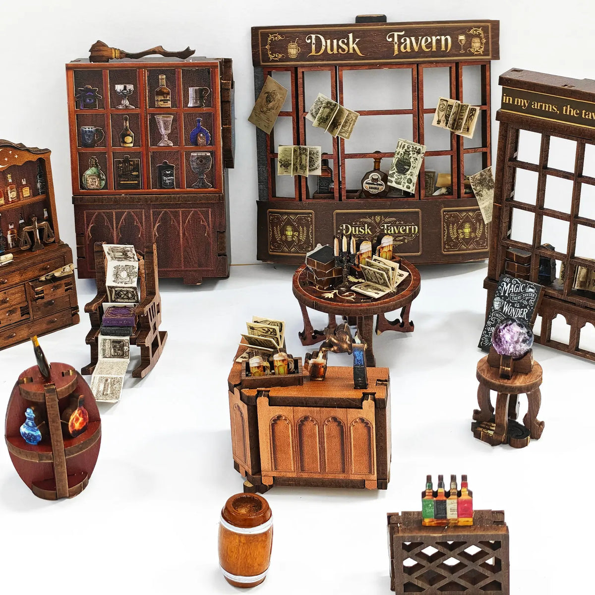 Twilight Tavern DIY Miniature House Kit - ROCOXIA