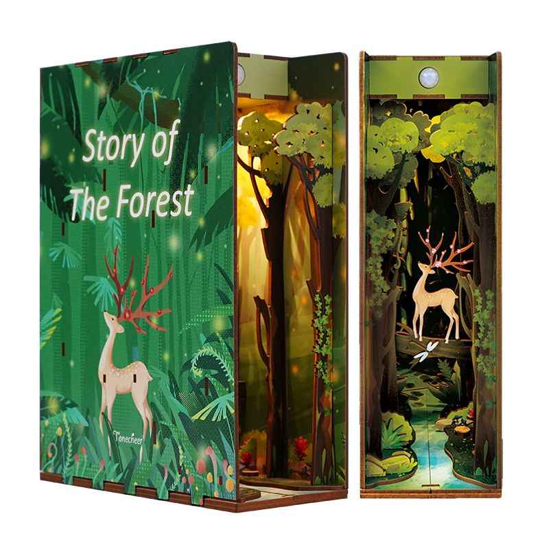 Rocoxia Story of The Forest DIY Book Nook Kit - Rocoxia