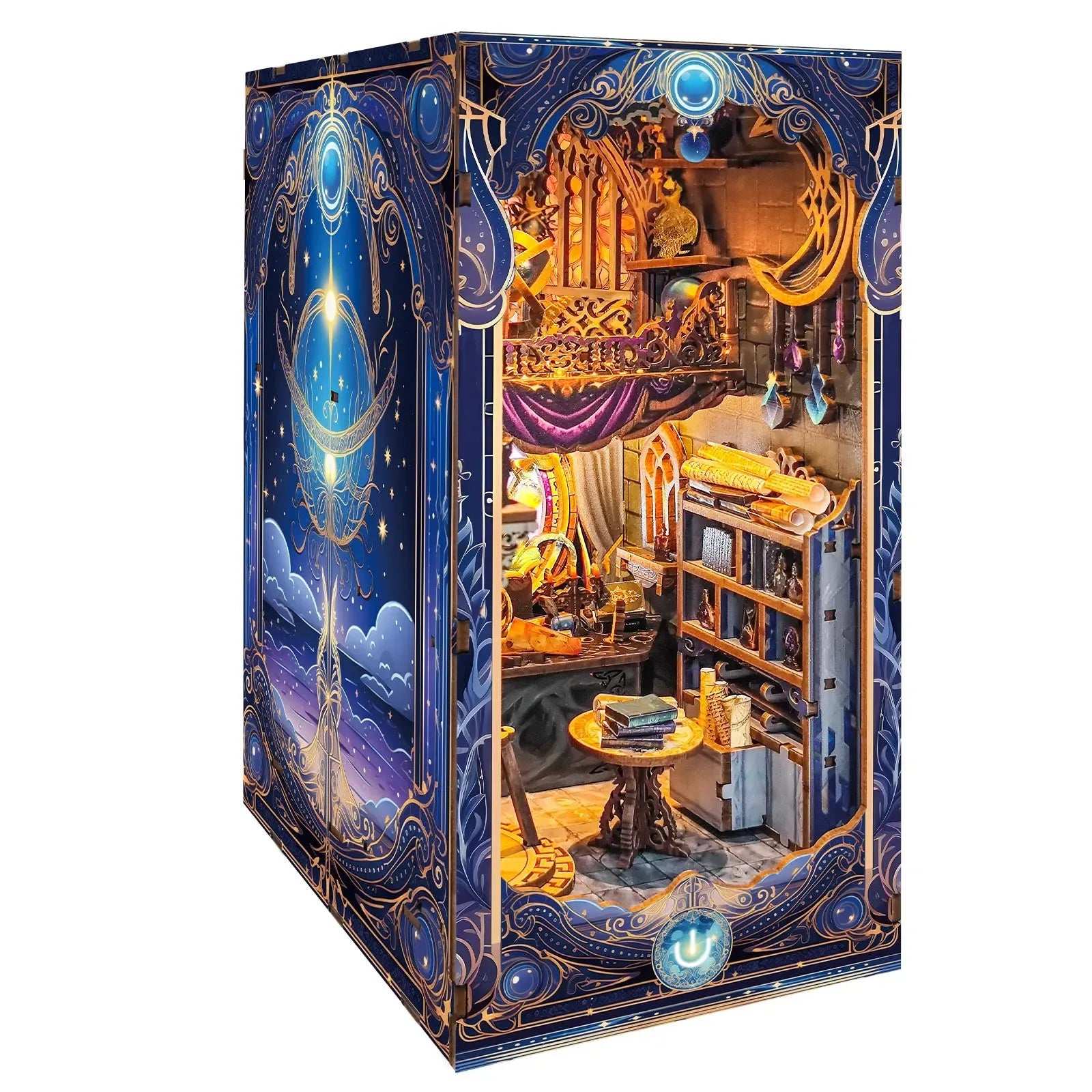 Rocoxia Mystic Tarot Secrets DIY Book Nook Kit(Dust cover included) - Rocoxia