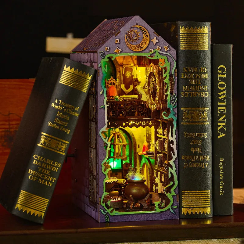 Rocoxia Mystic Theurge’s Hut DIY Book Nook Kit - Rocoxia