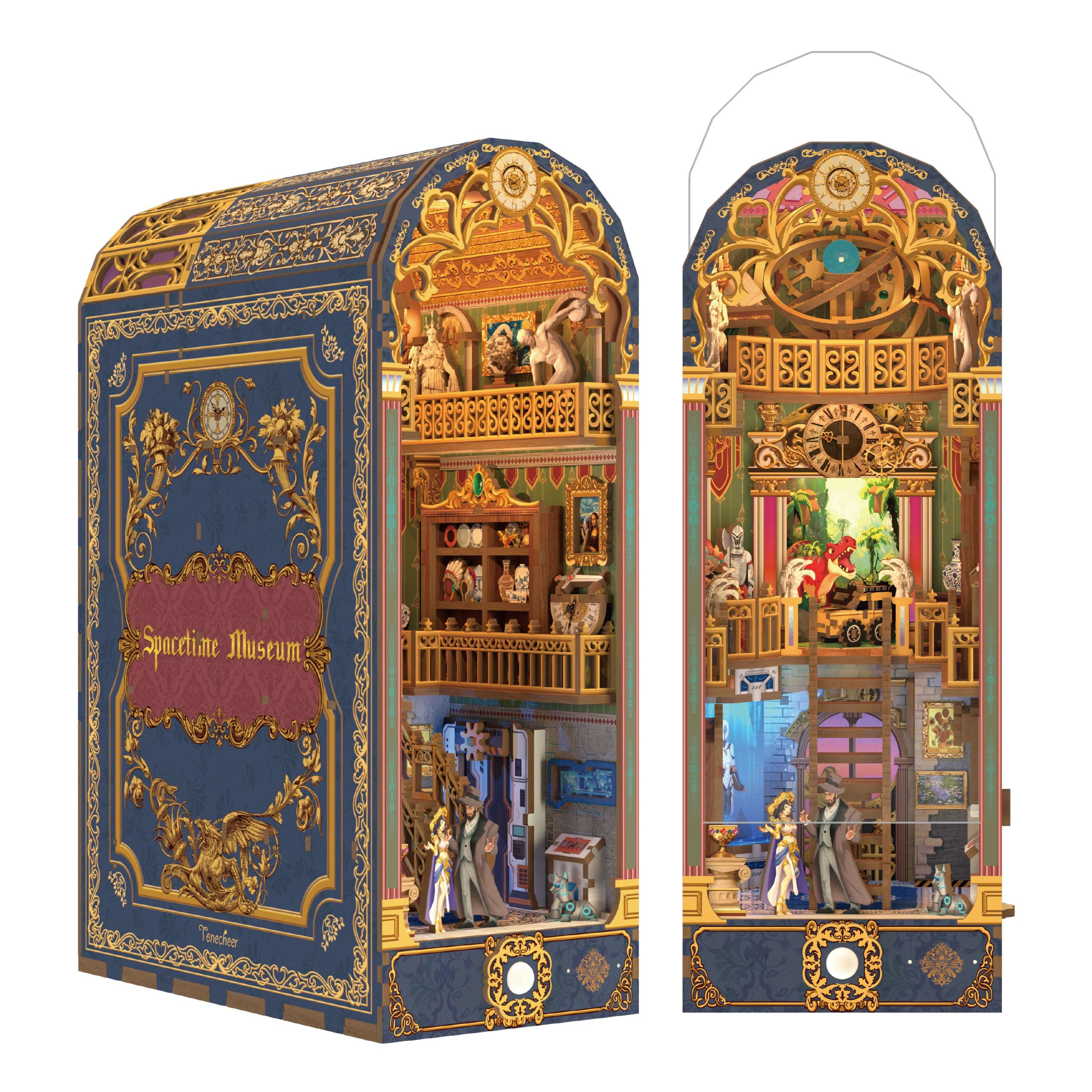 Spacetime Museum DIY Book Nook Kit - ROCOXIA