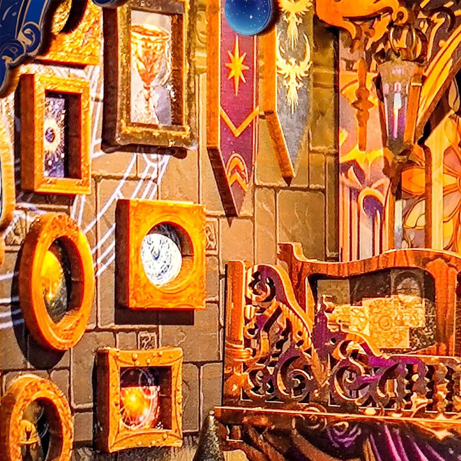 Rocoxia Mystic Tarot Secrets DIY Book Nook Kit(Dust cover included) - Rocoxia