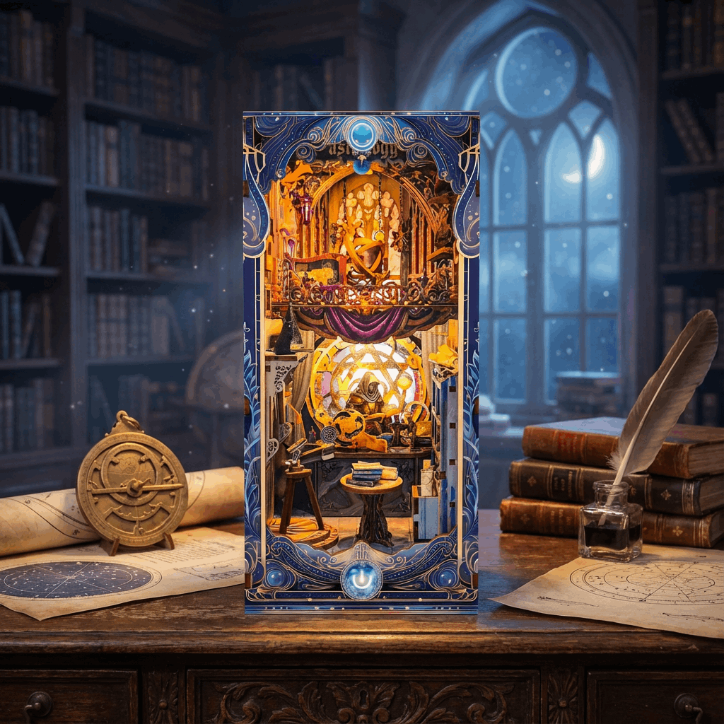 Mystic Tarot Secrets DIY Book Nook Kit(Dust cover included) - ROCOXIA
