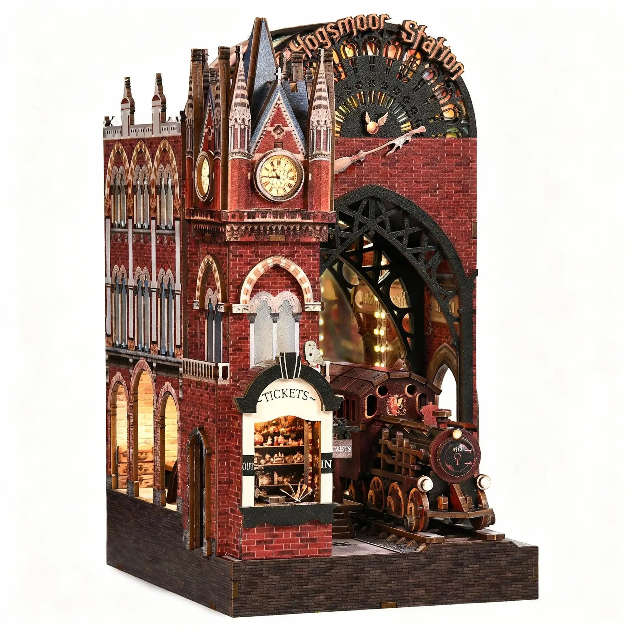 Hogsmoor Station DIY Book Nook Kit