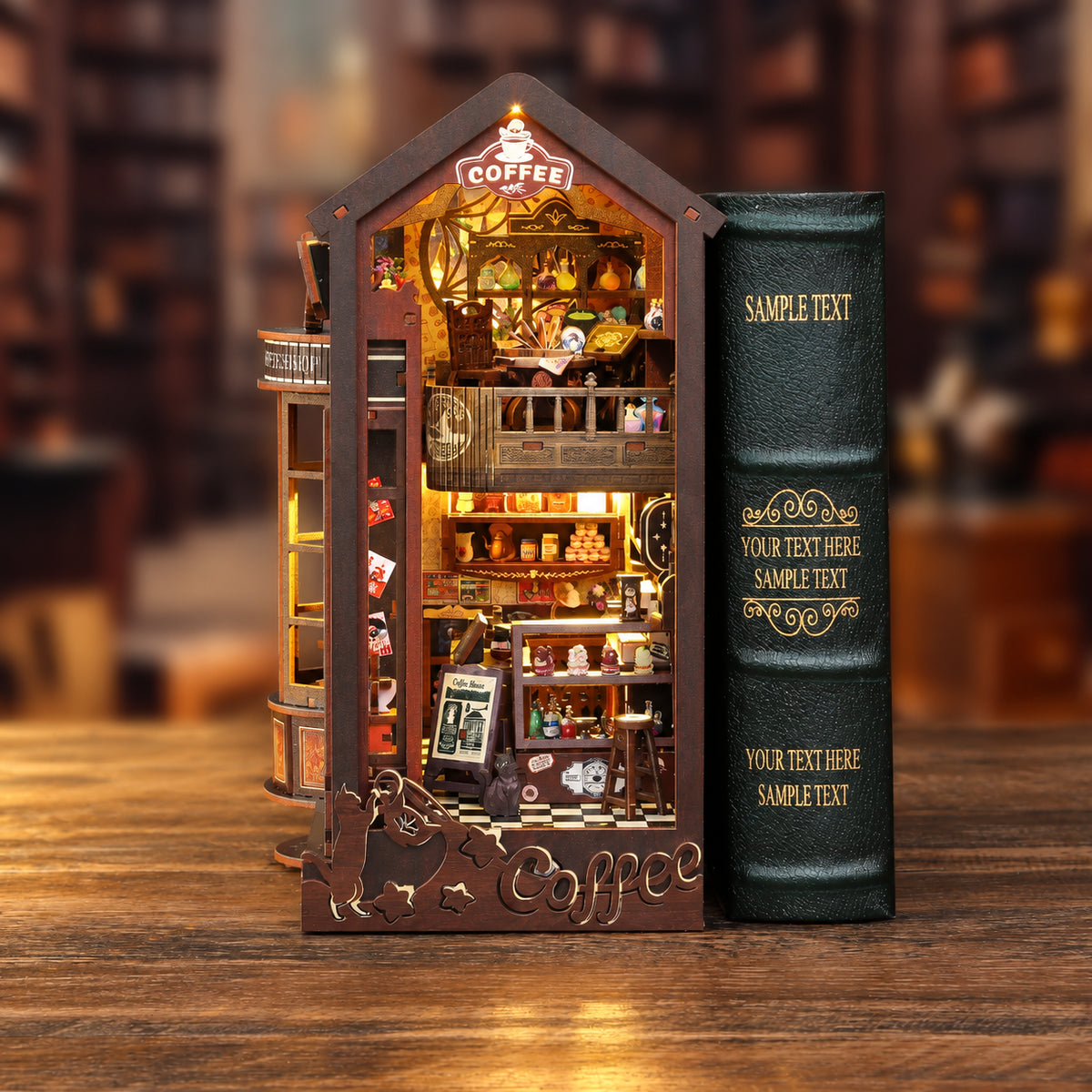 Magic Coffee House DIY Book Nook Kit