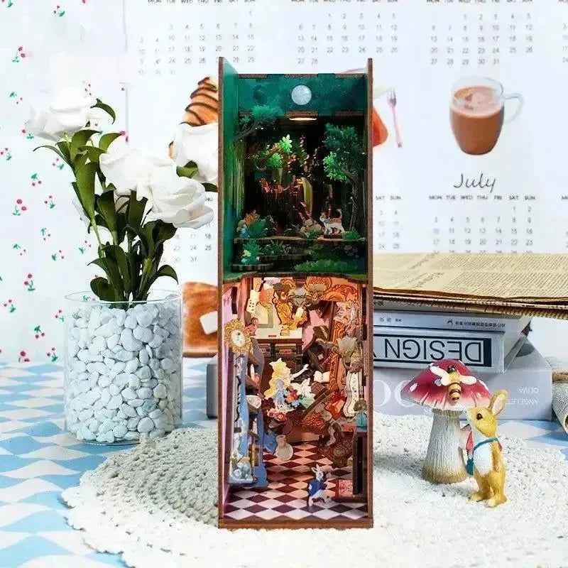 Rocoxia Alice in Wonderland DIY Book Nook Kit - Rocoxia