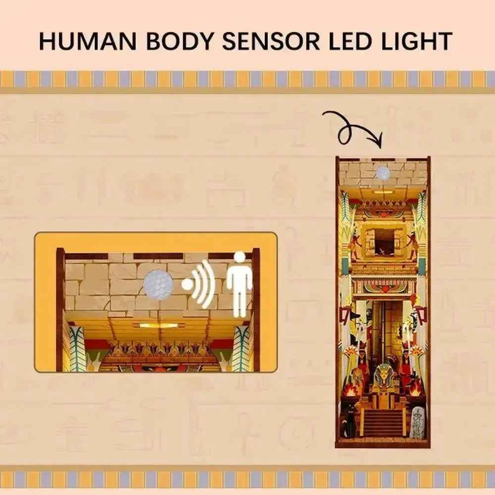 Rocoxia Ancient Egypt DIY Book Nook Kit - Rocoxia