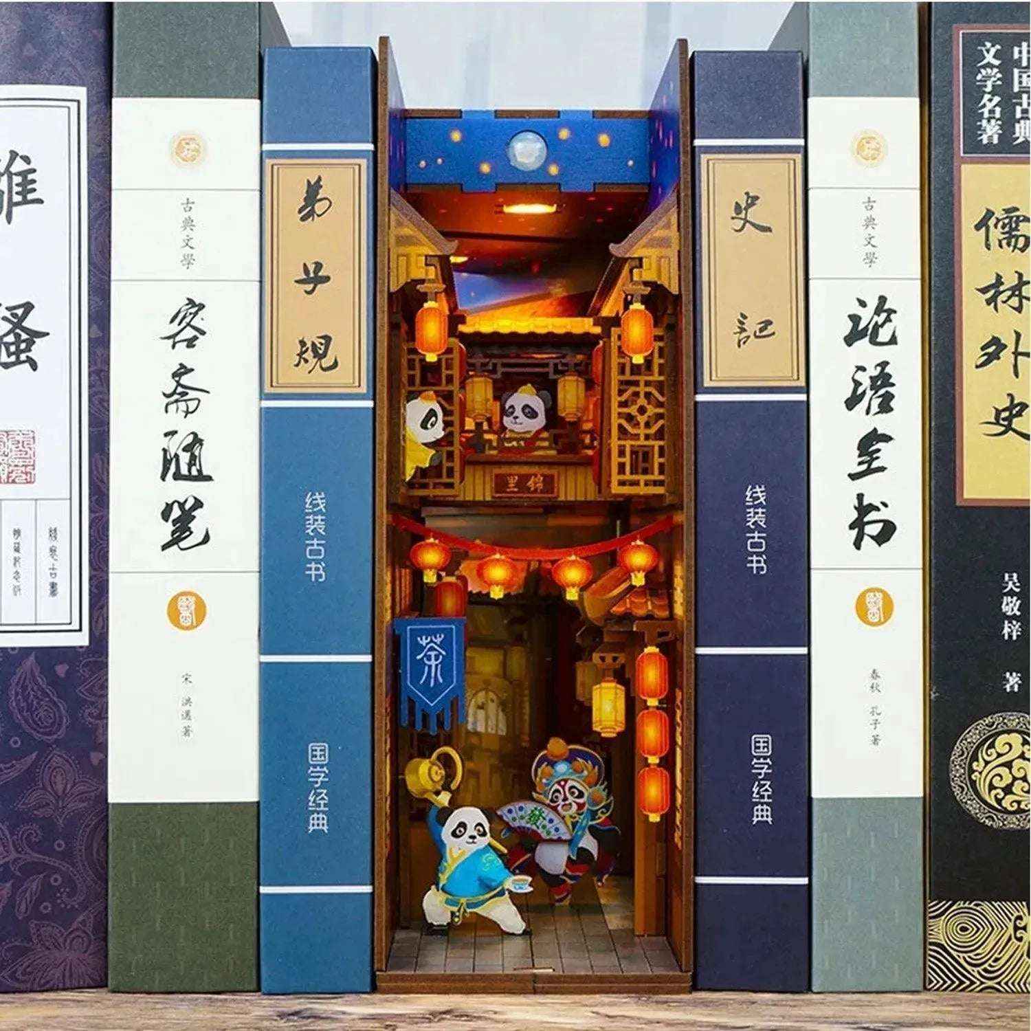 Rocoxia Chengdu Life DIY Book Nook Kit - Rocoxia