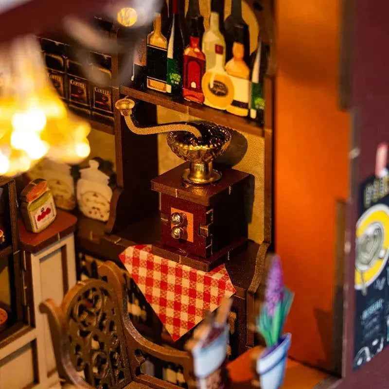 Rocoxia Coffee House DIY Book Nook Kit - Rocoxia