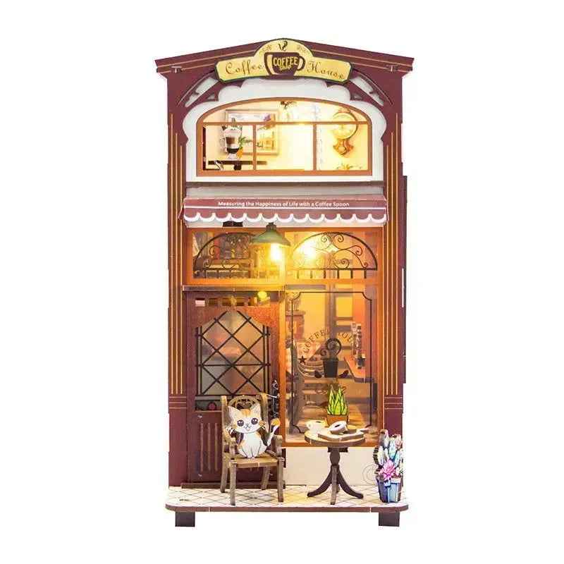 Rocoxia Coffee House DIY Book Nook Kit - Rocoxia