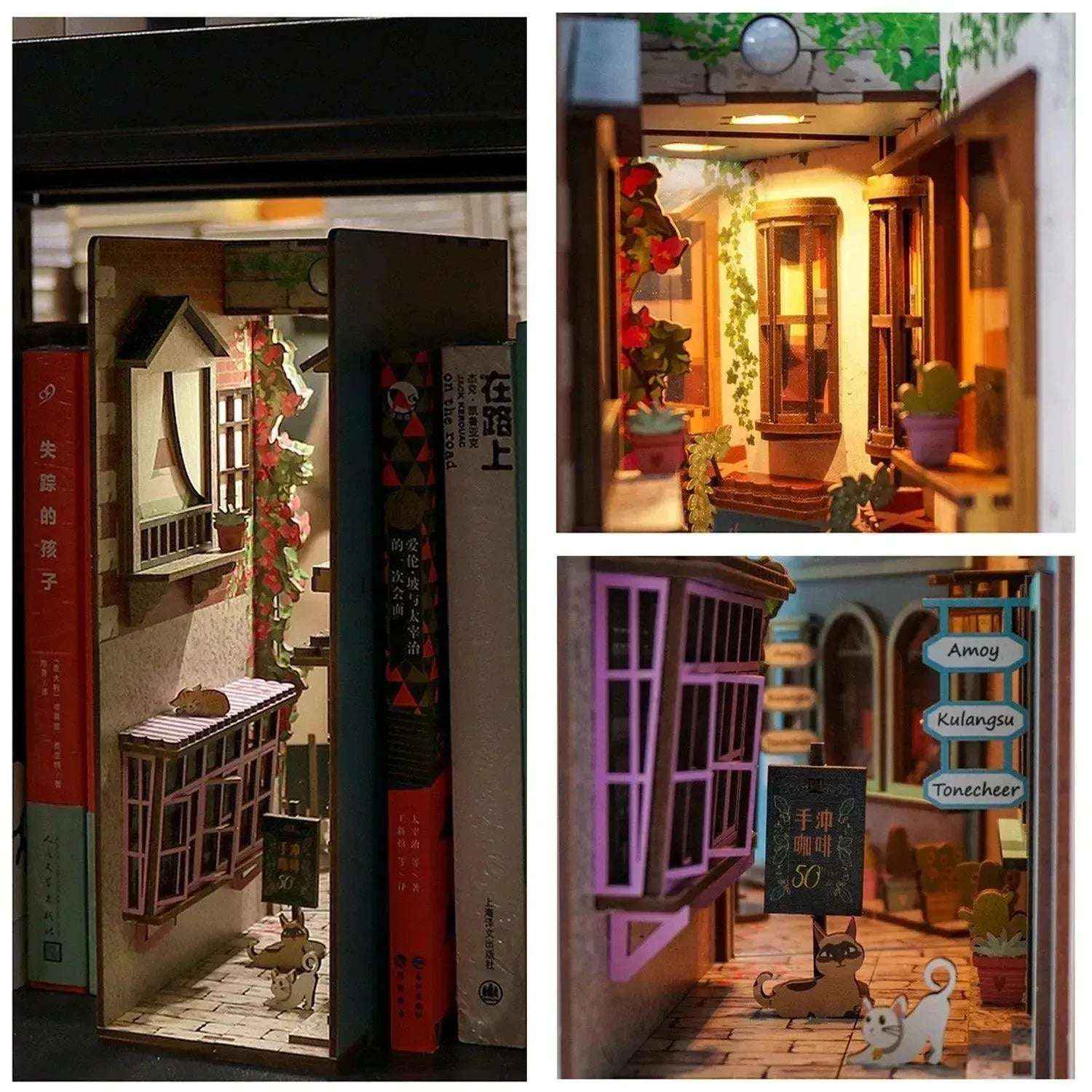 Rocoxia Island of Love DIY Book Nook Kit - Rocoxia