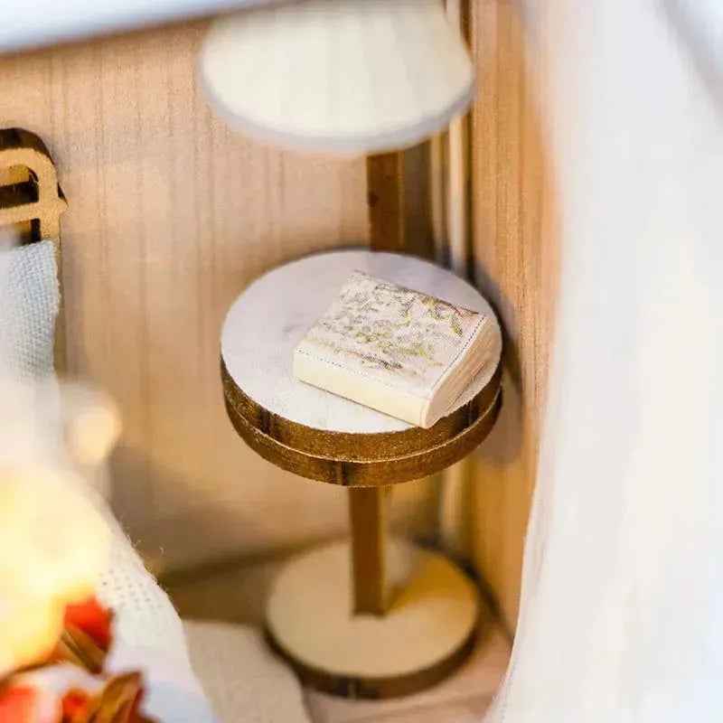 Rocoxia Pink Loft DIY Book Nook Kit - Rocoxia