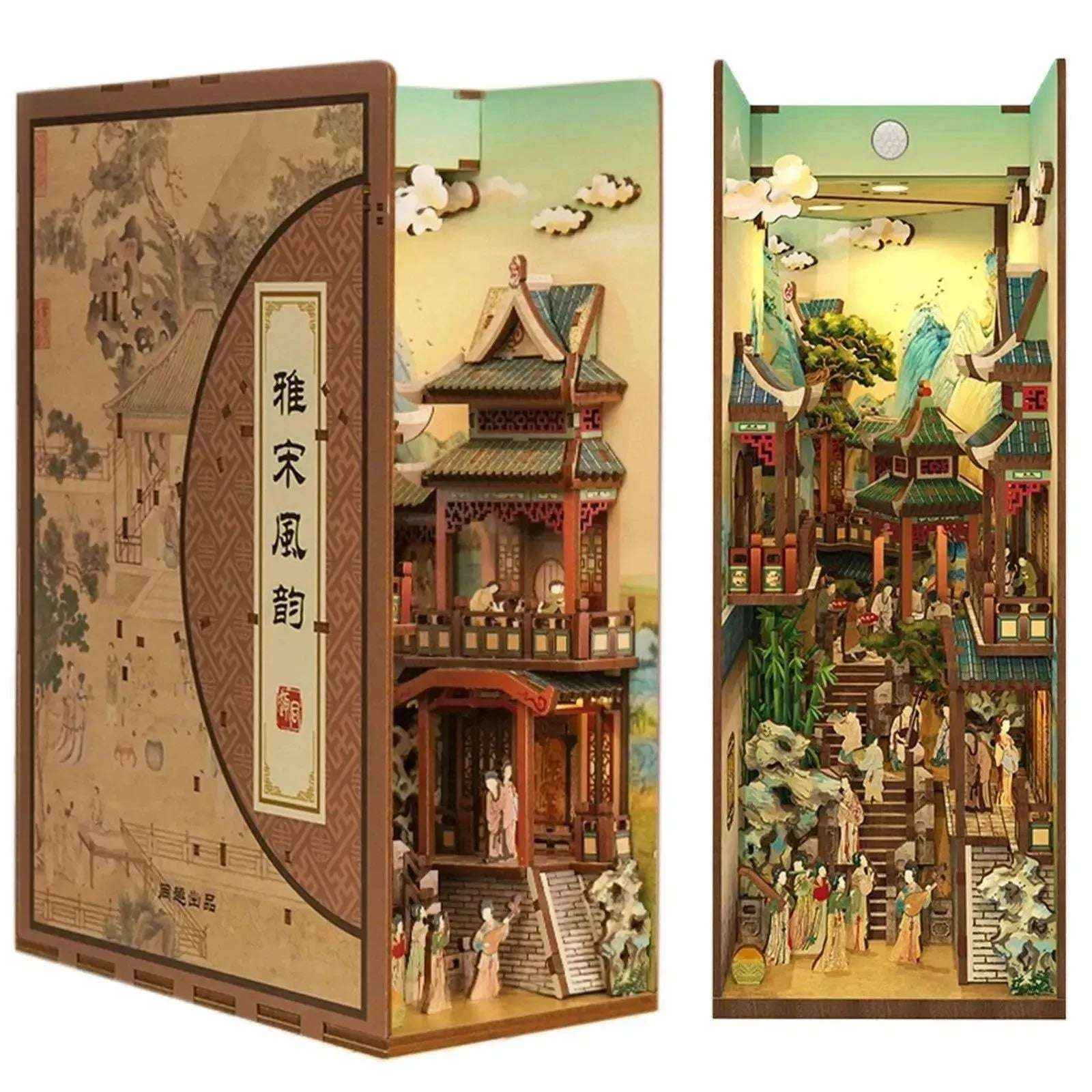 Rocoxia Song Dynasty DIY Book Nook Kit - Rocoxia