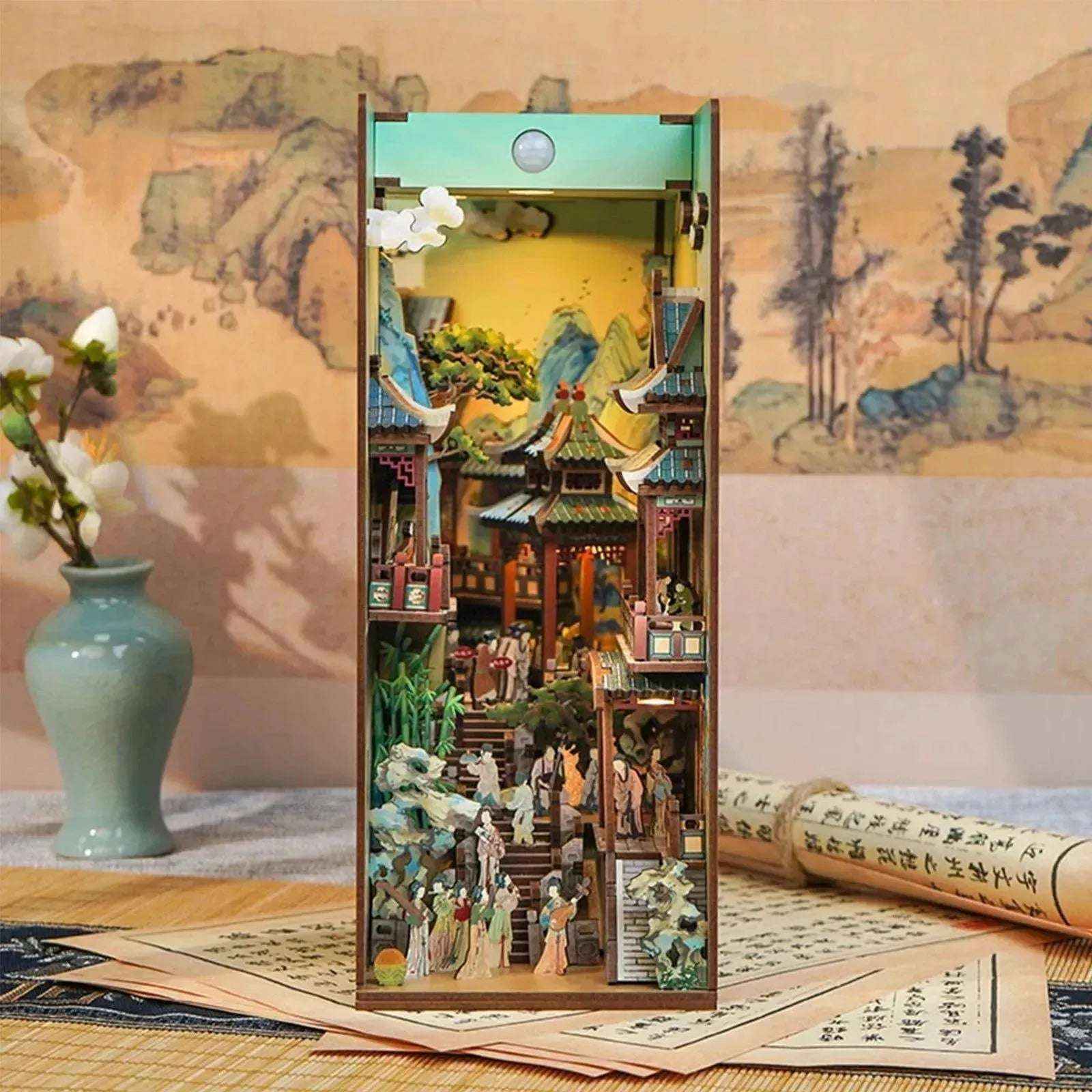 Rocoxia Song Dynasty DIY Book Nook Kit - Rocoxia