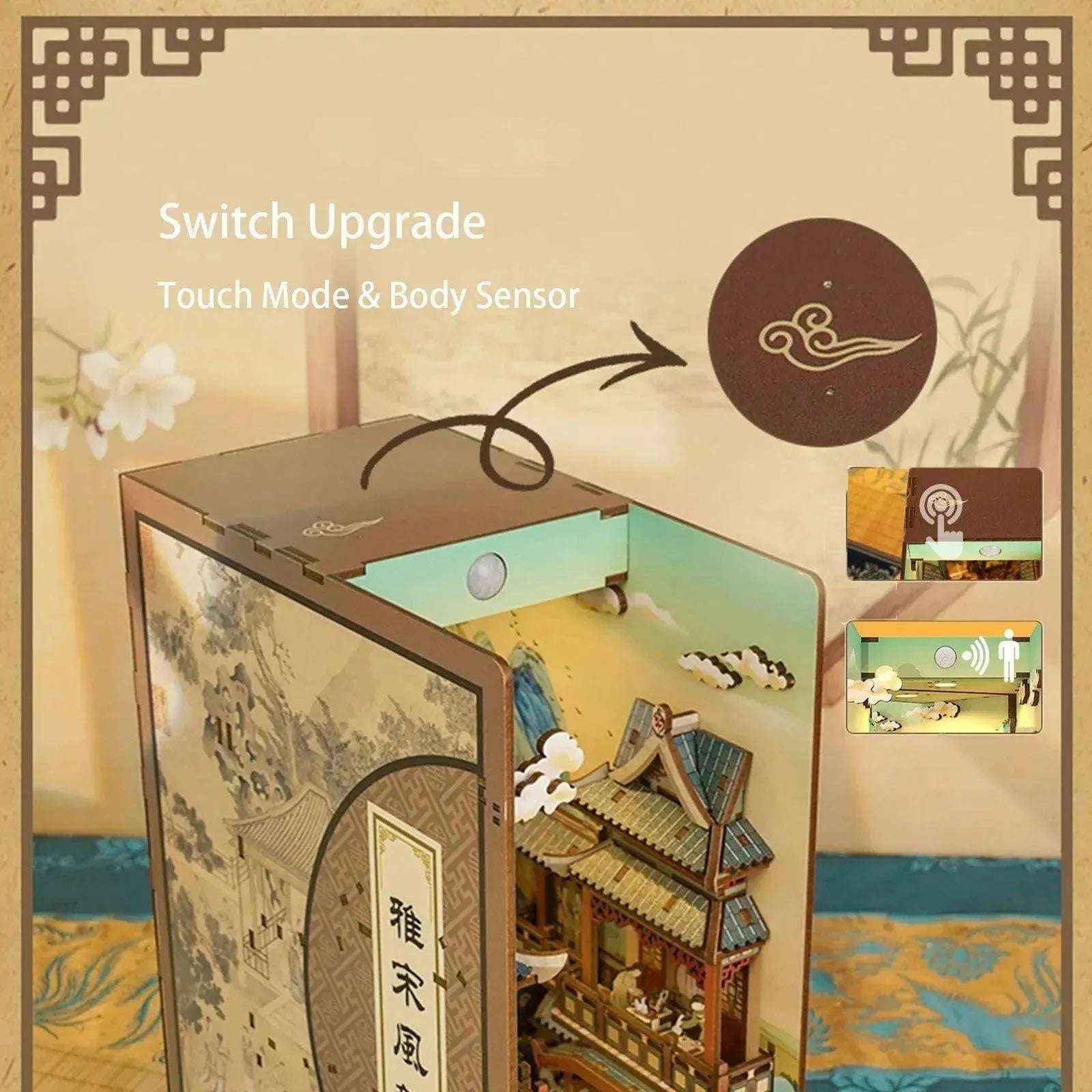 Rocoxia Song Dynasty DIY Book Nook Kit - Rocoxia