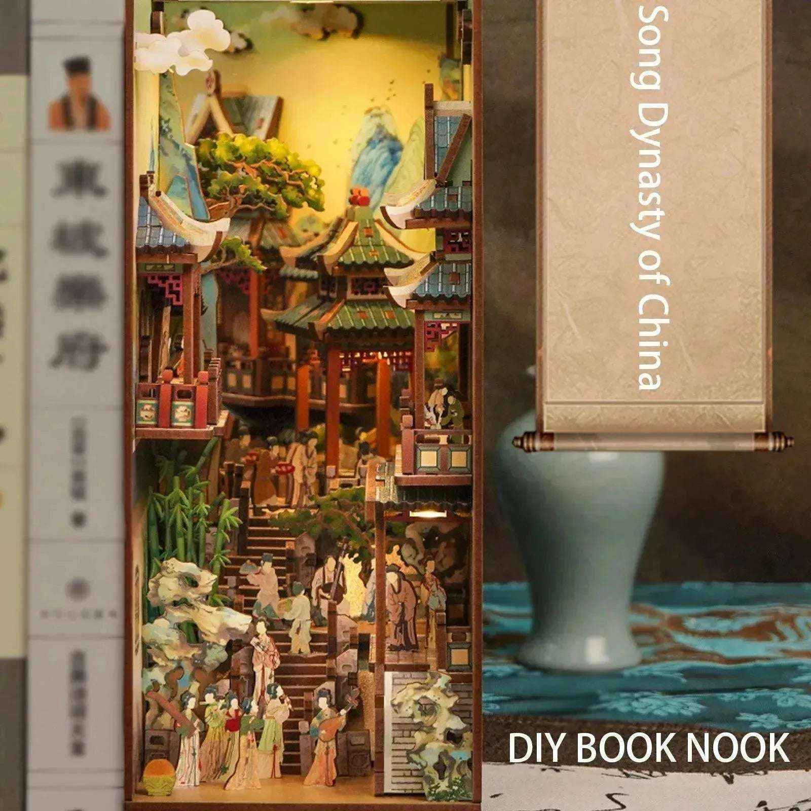 Rocoxia Song Dynasty DIY Book Nook Kit - Rocoxia