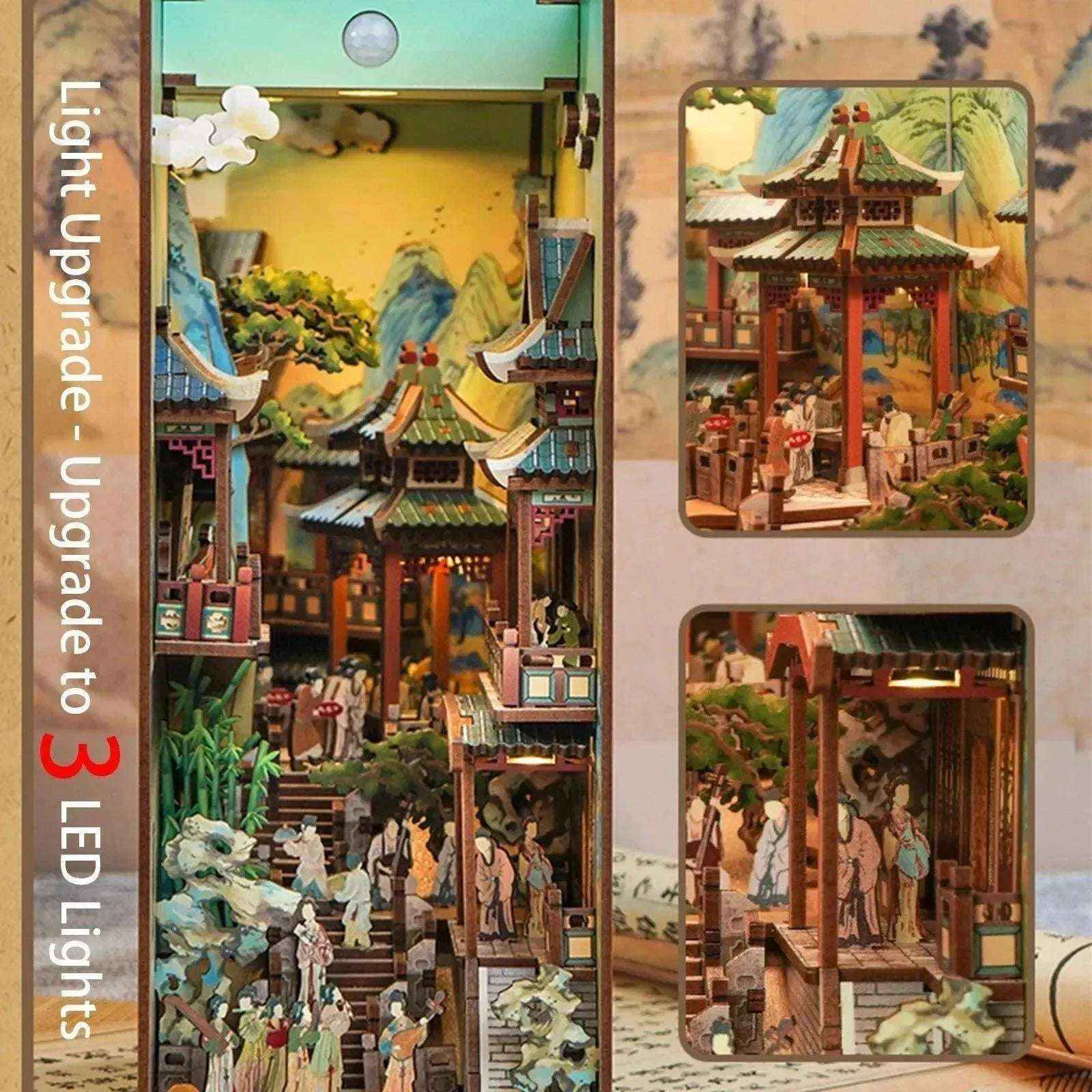 Rocoxia Song Dynasty DIY Book Nook Kit - Rocoxia