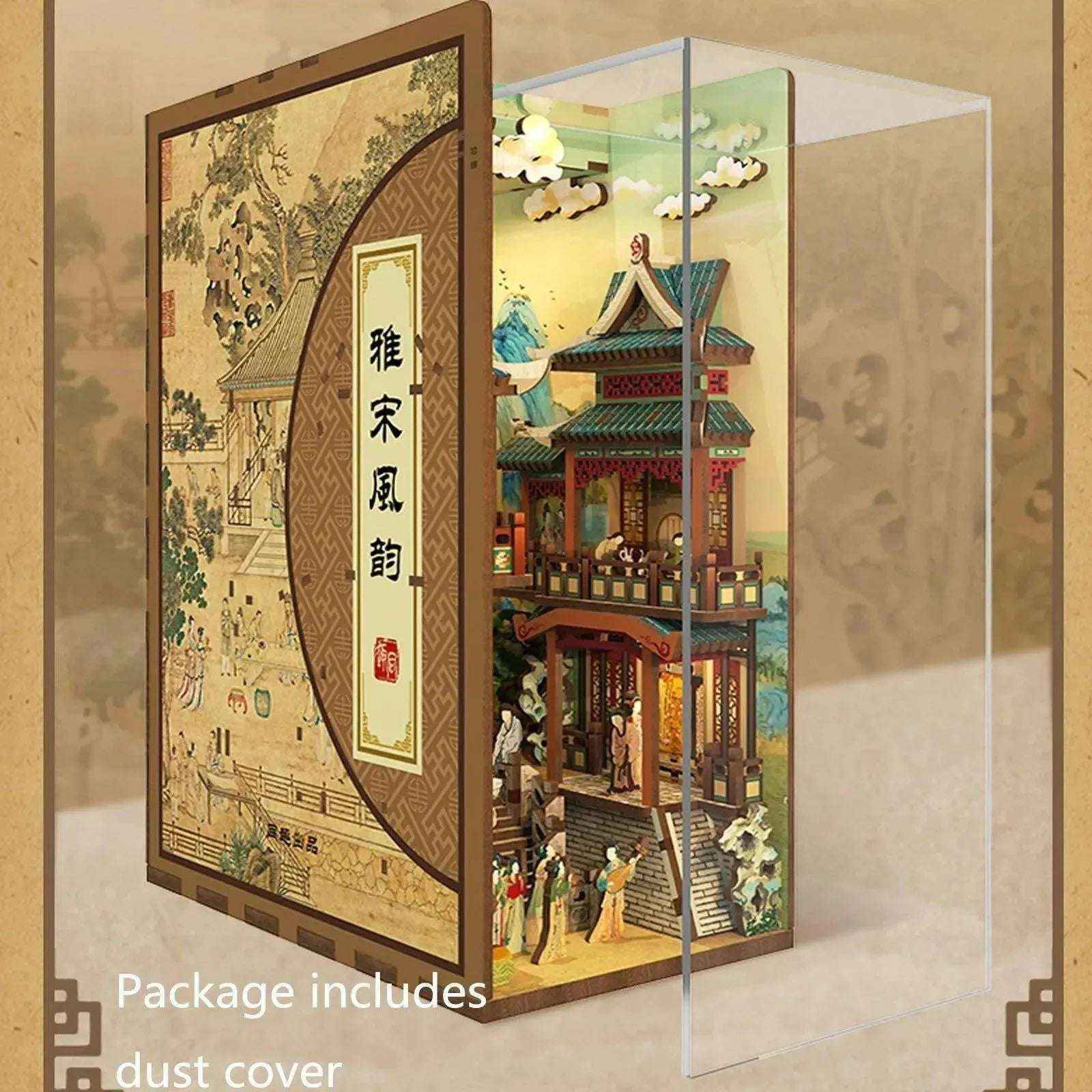 Rocoxia Song Dynasty DIY Book Nook Kit - Rocoxia