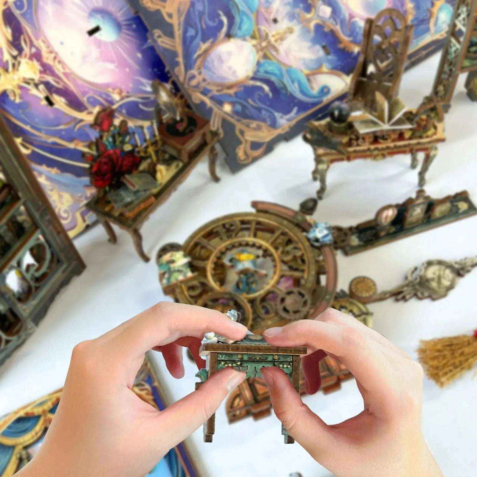 Rocoxia Fantasy Store DIY Book Nook Kit - Rocoxia