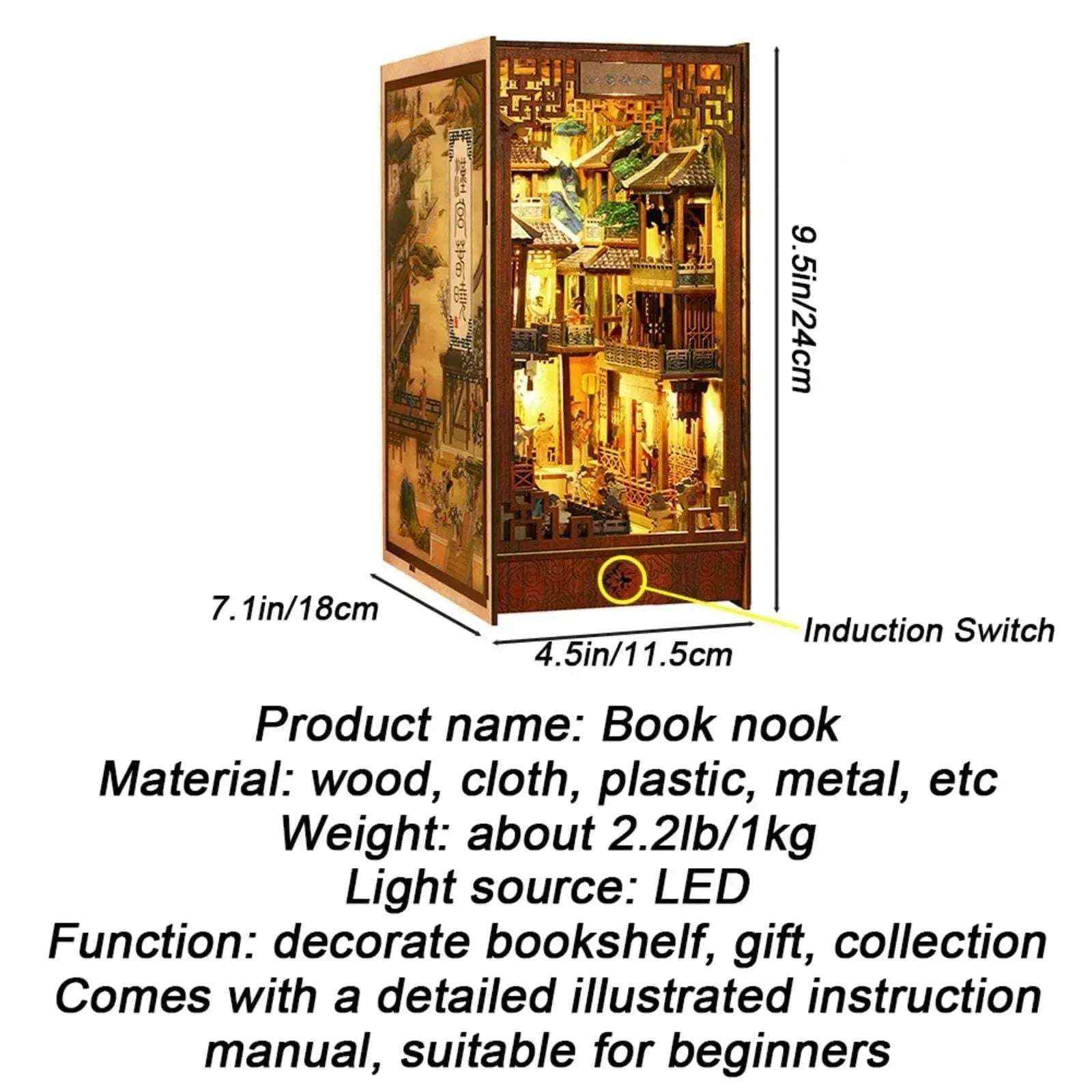 The imperial court in Han China DIY Book Nook Kit - ROCOXIA