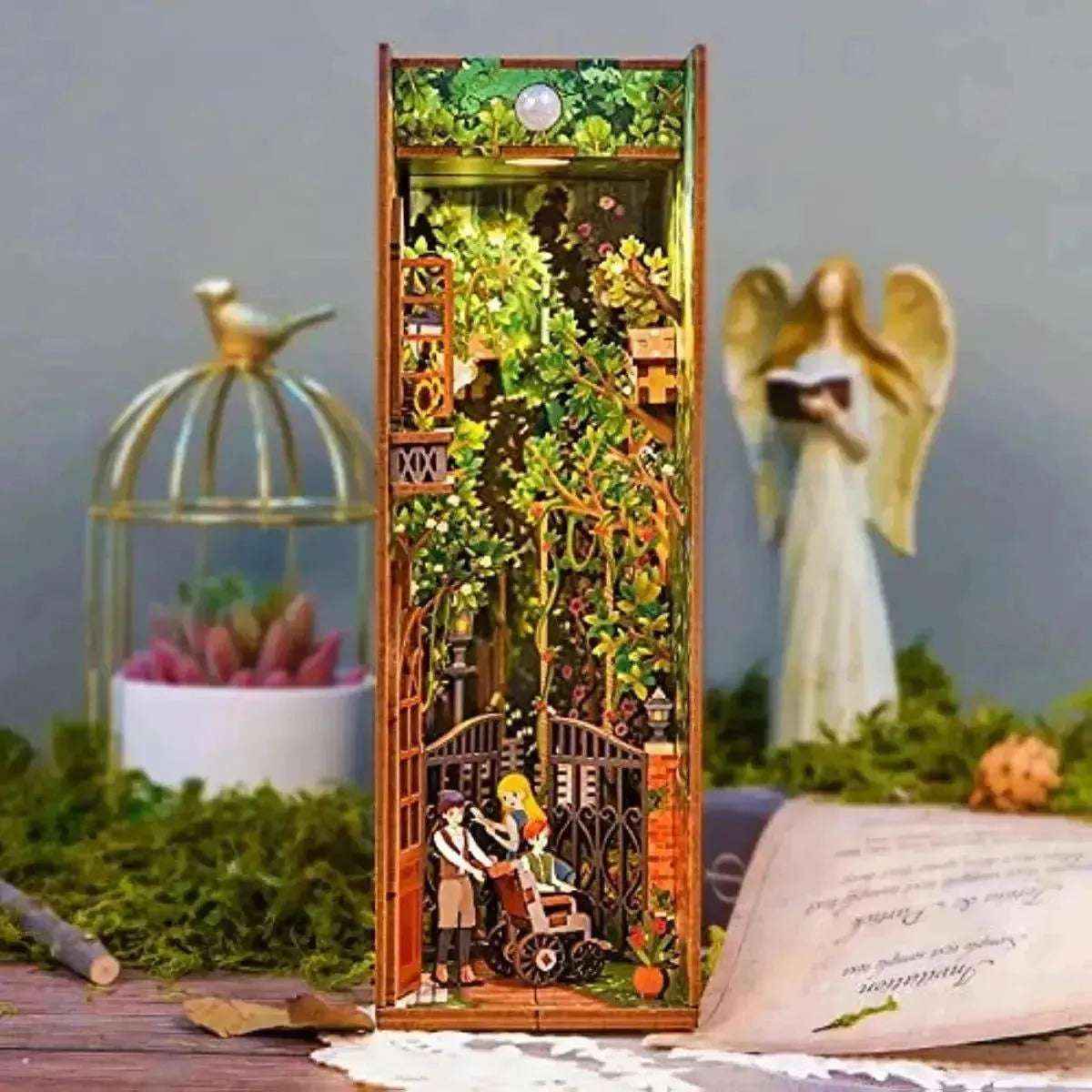 Rocoxia The Secret Garden DIY Book Nook Kit - Rocoxia