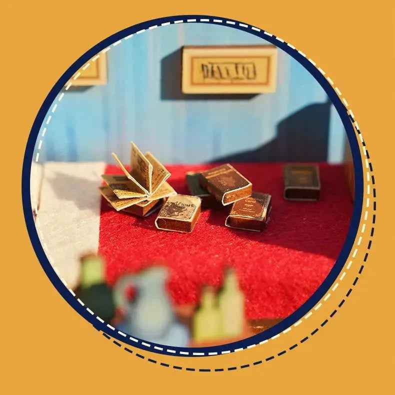 Rocoxia Van Gogh's Dream DIY Wood Dollhouse Kit - Rocoxia