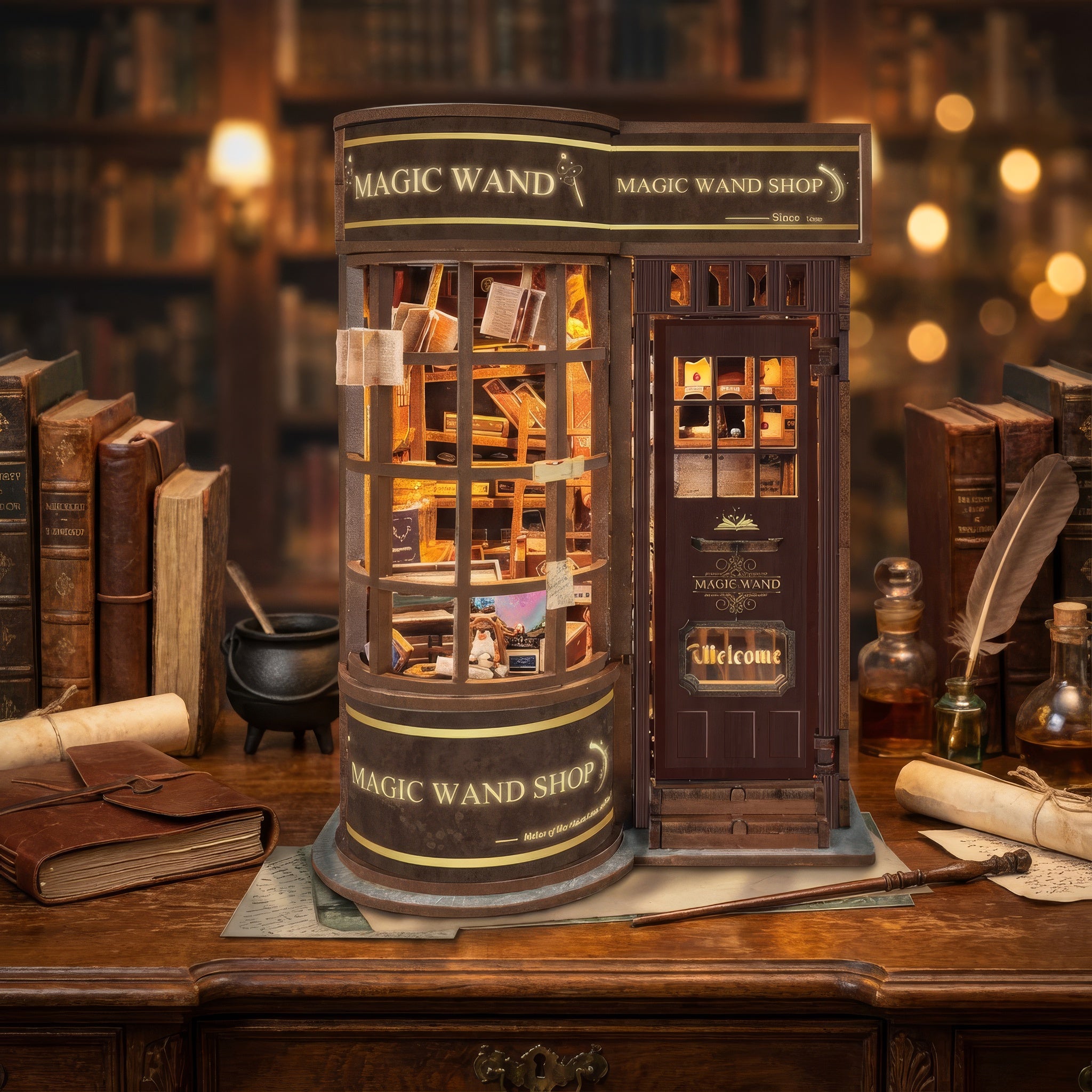 Magic Wand Store DIY Book Nook Kit