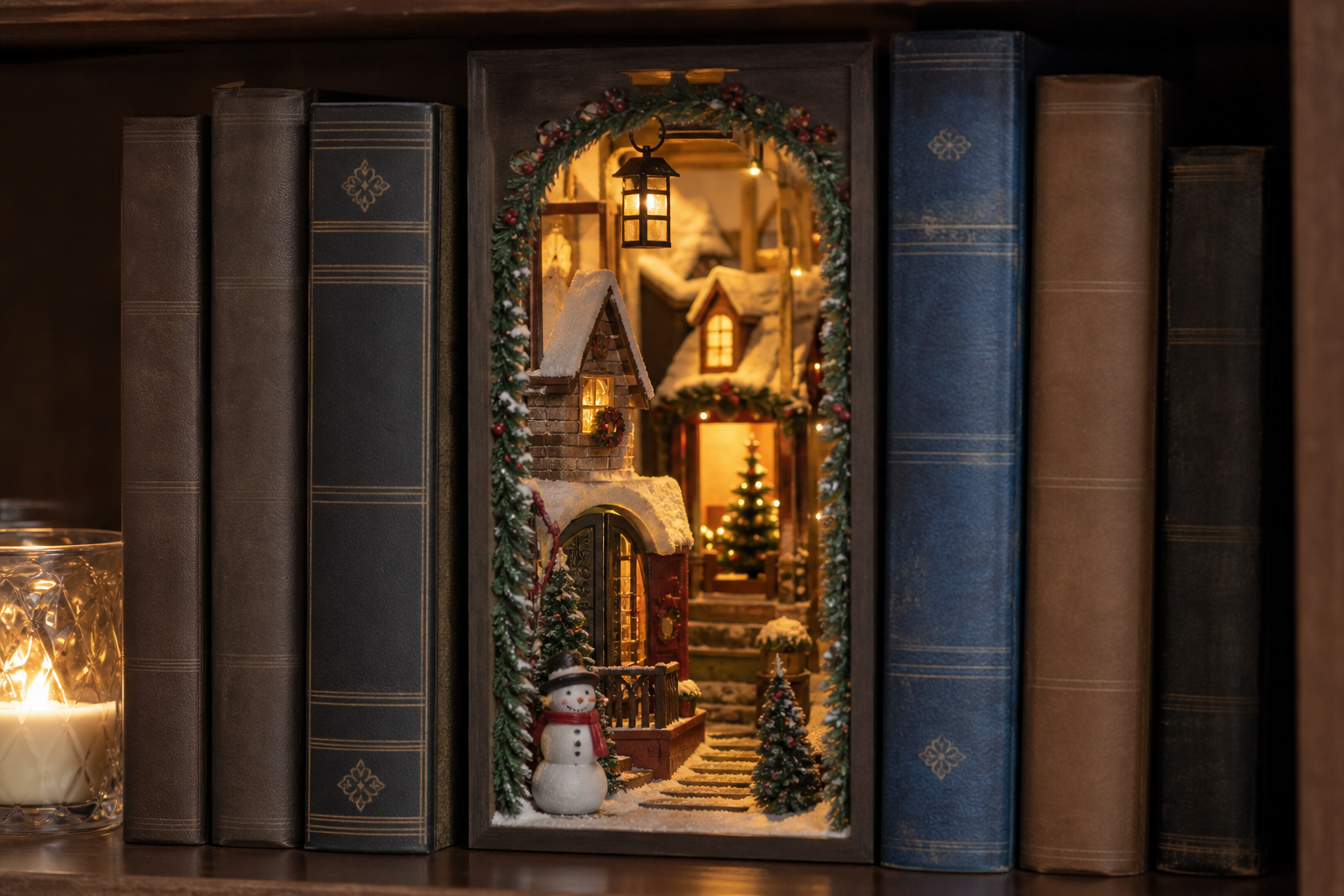 Christmas Book Nook: Bring Holiday Magic to Your Shelf
