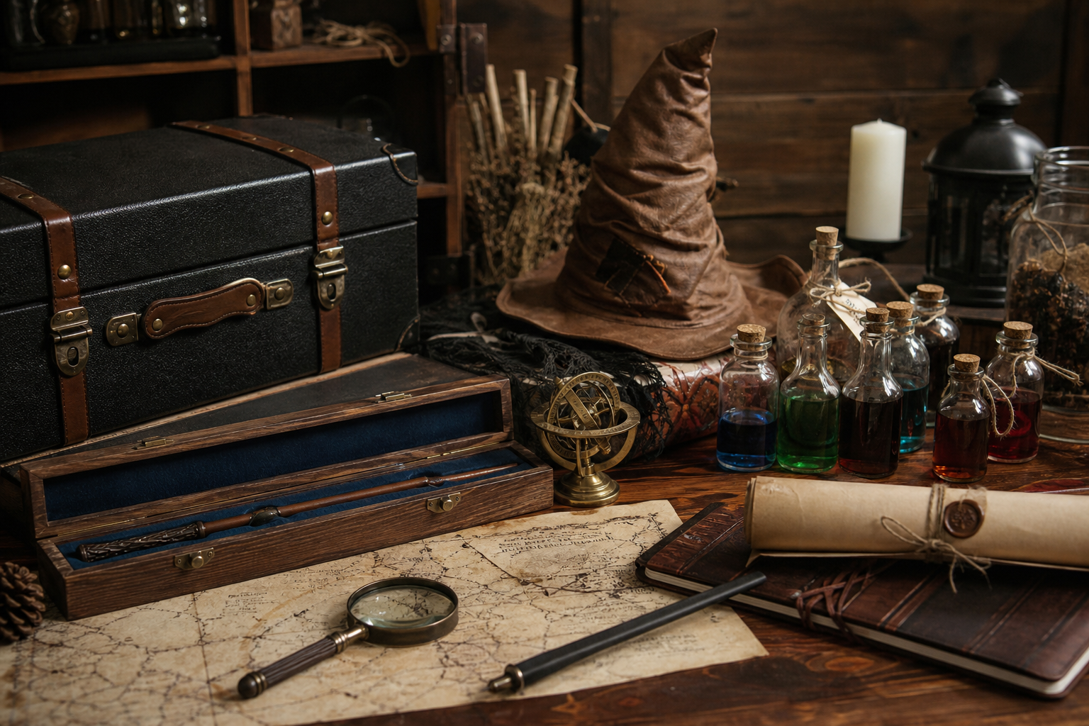 Explore Wizard Academy & Magic School DIY Collections