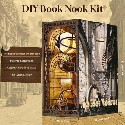 Rocoxia Uncle Peter’s Warehouse DIY Book Nook Kit - Rocoxia