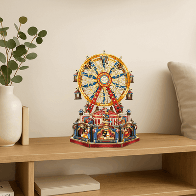 Century Ferris Wheel 3D Wooden Mechanical Puzzles - ROCOXIA