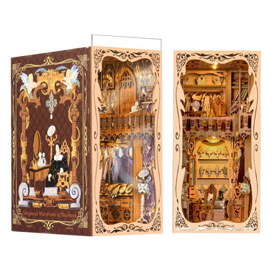 Rocoxia Wardrobe of Duchess DIY Book Nook Kit - Rocoxia