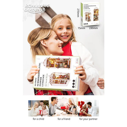 Romantic Garden DIY Book Nook Kit - ROCOXIA